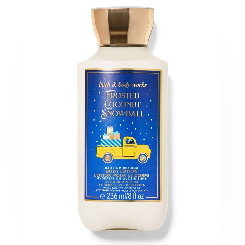 Frosted Coconut Snowball body lotion by Bath & Body Works 🥥 8 oz